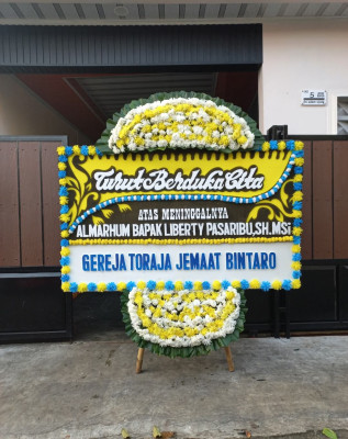 Papan Bunga Duka di Songbanyu