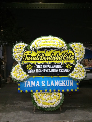 Papan Bunga Duka di Songbanyu